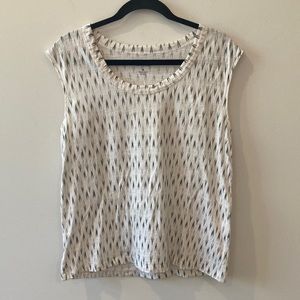Banana Republic Print Malibu Tank size medium
